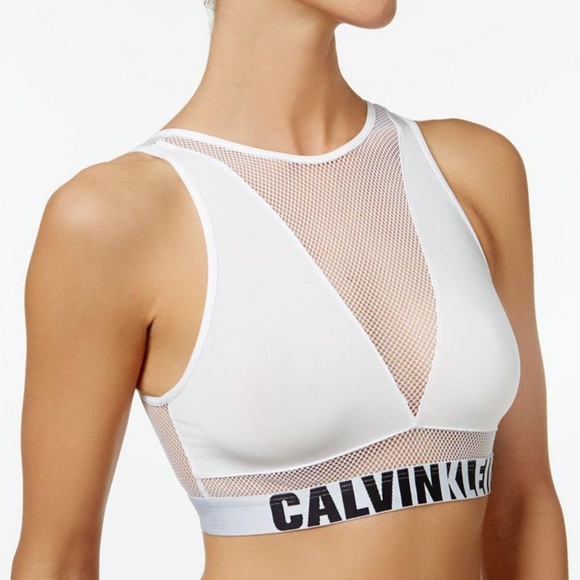 calvin klein mesh bralette